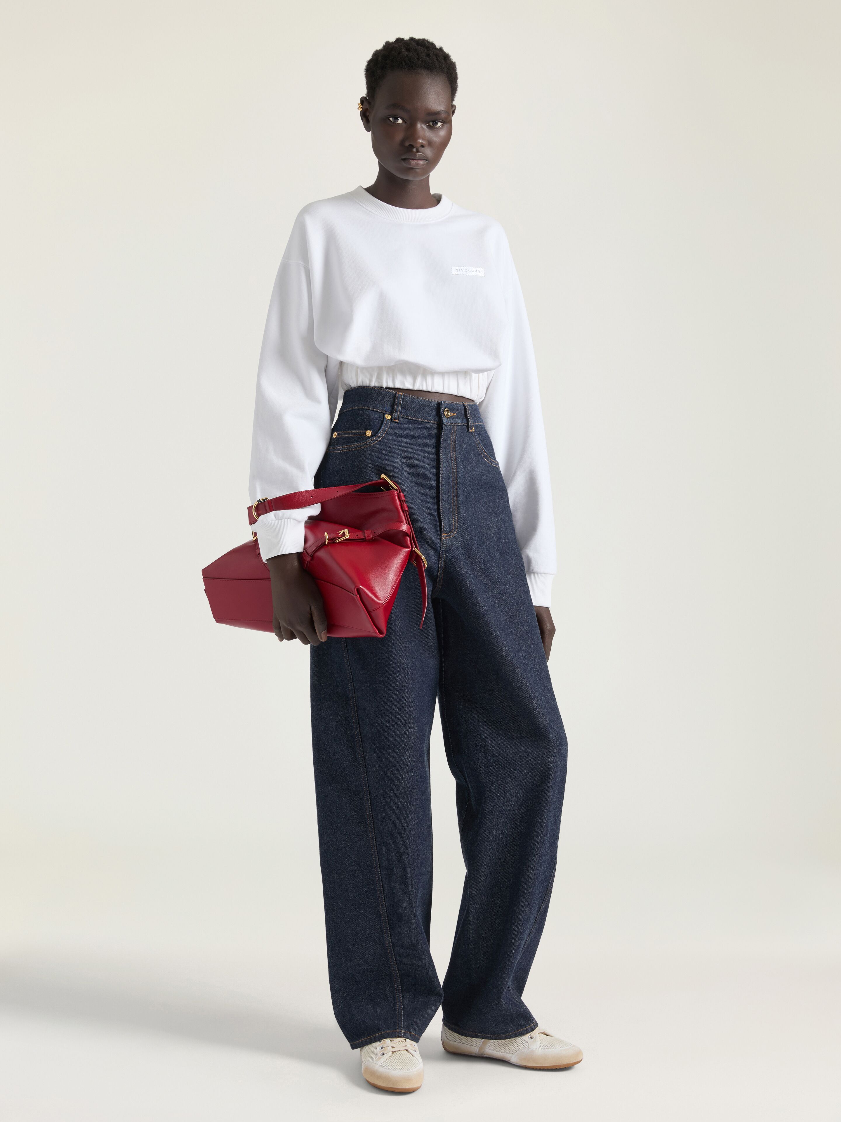 Medium Voyou bag in shiny leather